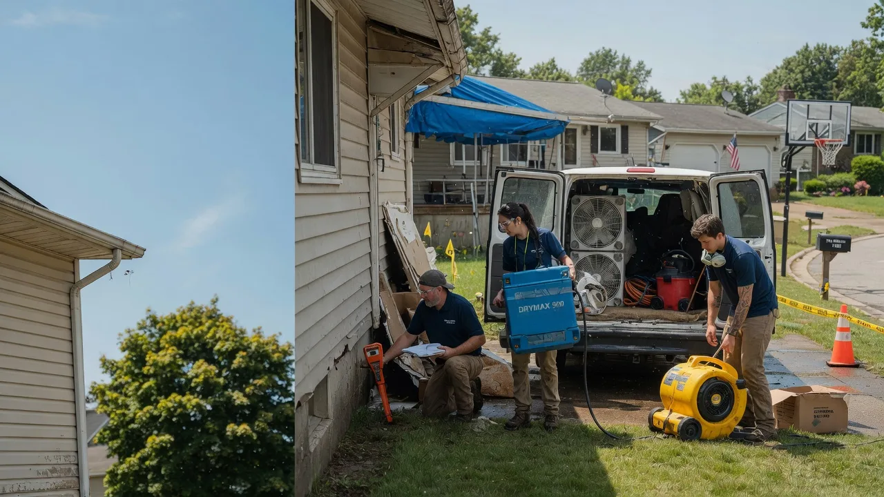 Ceiling Leak Cleanup in Hazleton, IA near me